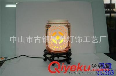 匠心雕琢，光影生輝——中山市古鎮墨雕燈飾工藝廠精品陶瓷臺燈直銷